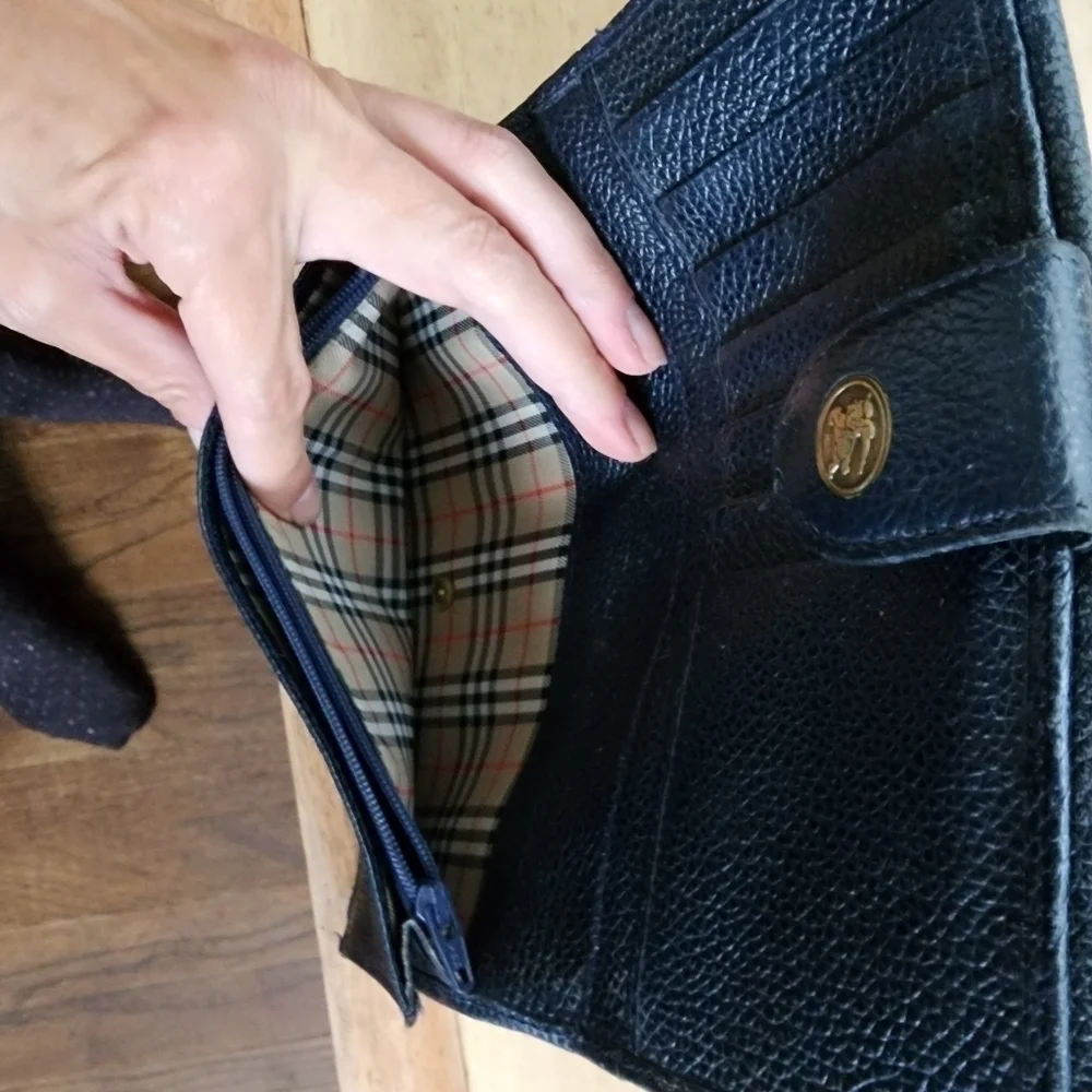 Burberry vintage continental wallet